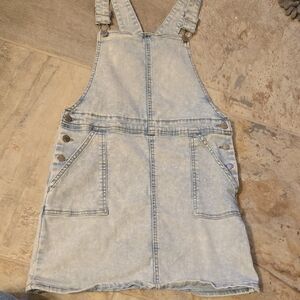 Art Class Overall Denim Dress 12